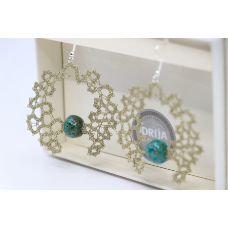 Earrings Ivana’s Dreams – bobbin-lace collection