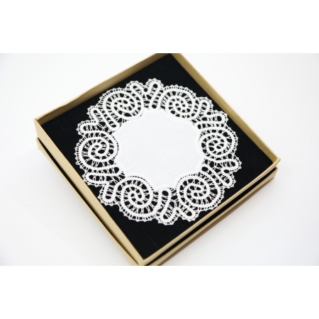 Lace table cloth round