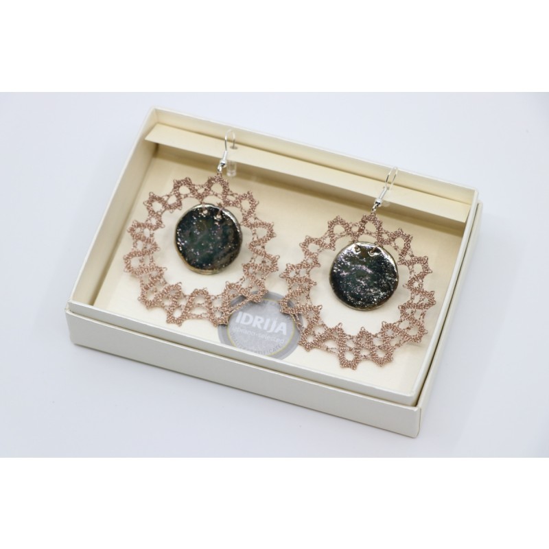 Earrings Ivana’s Dreams – bobbin-lace collection