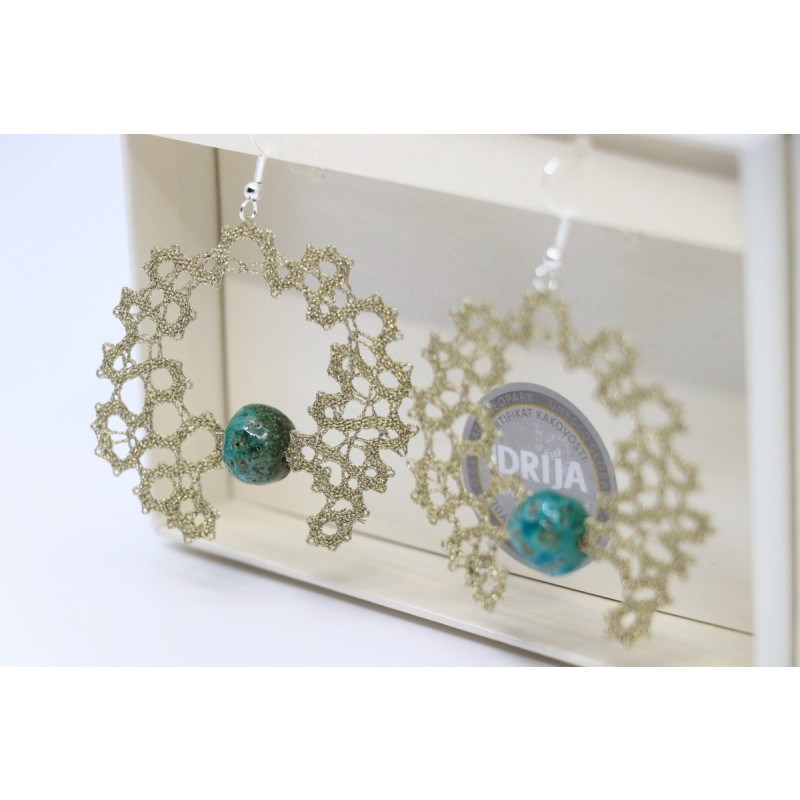 Earrings Ivana’s Dreams – bobbin-lace collection